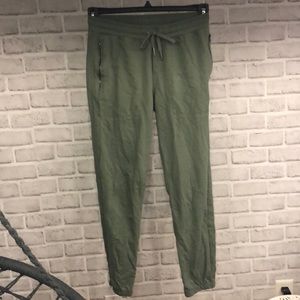 Olive joggers